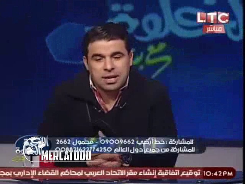 بكاء خالد الغندور علي الهواء بعد وفاة نجلته