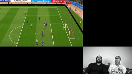 اديك في الكورة برشلونة واتلتكو مدريد لعب وتهيس 1-2 Fc Barcelona vs Atletico Madrid PES 2015