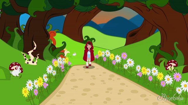 Kırmızı Başlıklı Kız çizgi film masal - Ali Babanın Çiftliği - Arı Vız Vız