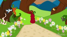 Kırmızı Başlıklı Kız ve Rapunzel - Türkçe çizgi film masallar - Adisebaba TV
