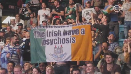 Fãs irlandeses fazem a festa antes do UFC 194