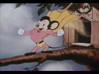 1944 WOLF! WOLF! MIGHTY MOUSE CARTOON