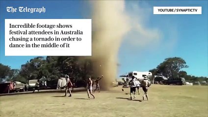 Danser devant des tornades