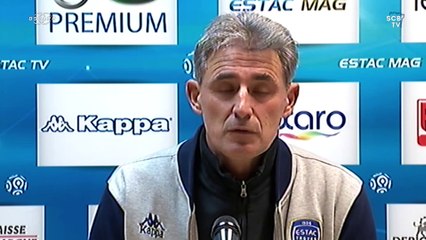 Troyes 1-1 Bastia : Conf. d'après-match de C. Robin
