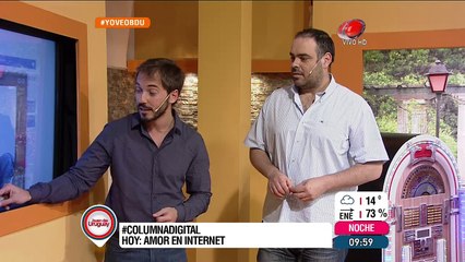 Tecnologia : Pablo Buela nos habla sobre Amor en Internet .