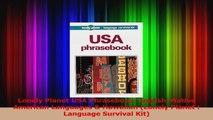 Read  Lonely Planet USA Phrasebook English Native American Languages  Hawaiian Lonely Planet PDF Free