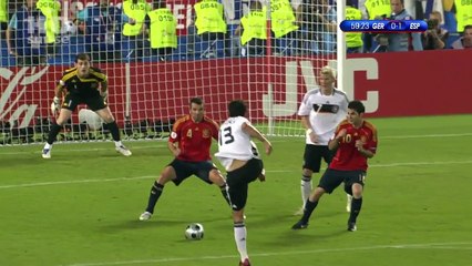 الشوط الثاني مباراة اسبانيا 1-0 المانيا - نهائي كاس اوروبا 2008