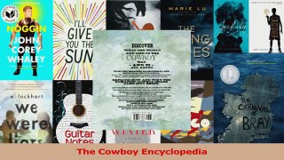 Read  The Cowboy Encyclopedia Ebook Free