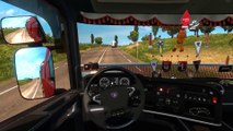 ETS'2(EURO TRUCK SİMULATOR 2)Geneve-Dijon Long Scania-1080P