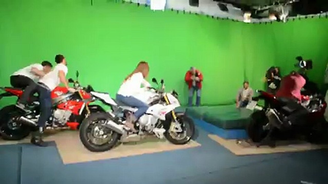 Rodaje de escenas con especialistas