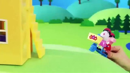 peppa pig toys Peppa Pig Playhouse, Red Car and Family Camper playsets Commercial2015 HD