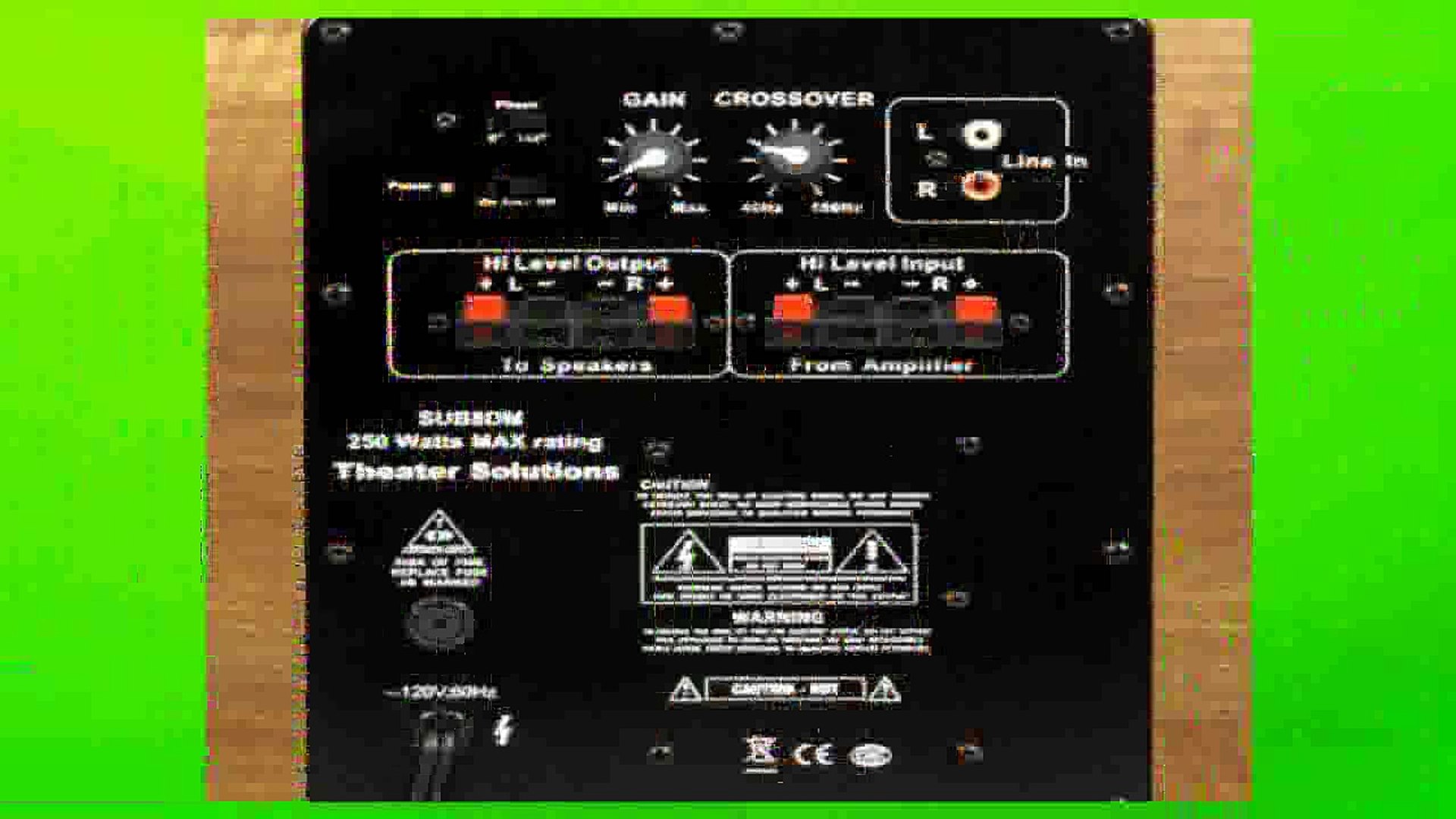 theater solutions sub15dm