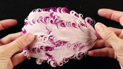 DIY Feather Headband _ Vintage Headband Tutorial