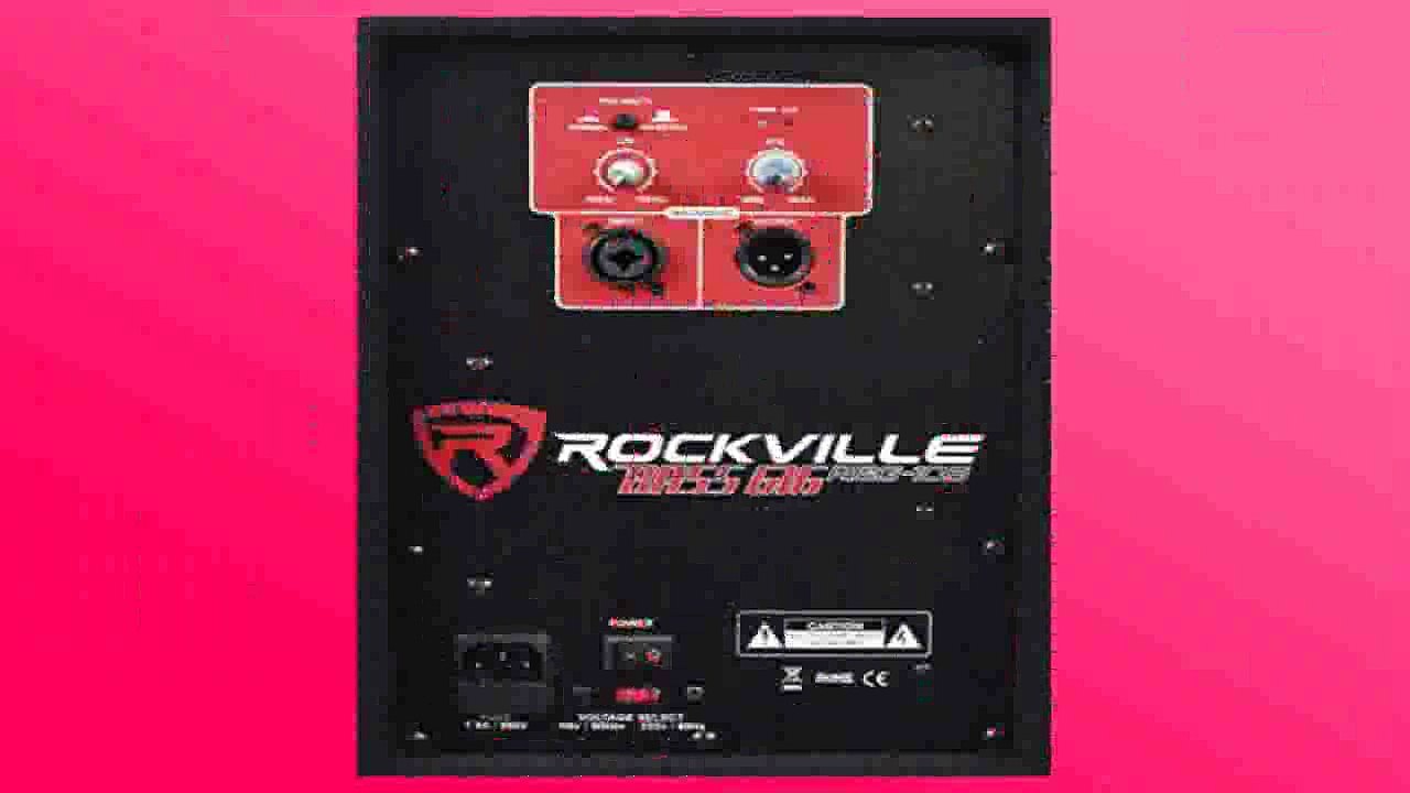 Best buy Active Subwoofer  New Rockville RBG10S Bass Gig 10 1200 Watt Active Powered PA Subwoofer DJPro