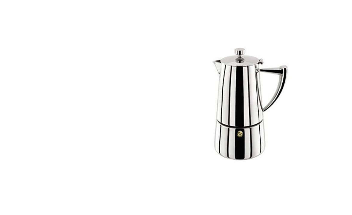 Stellar Art Deco Teaware 10 Cup Espresso Maker
