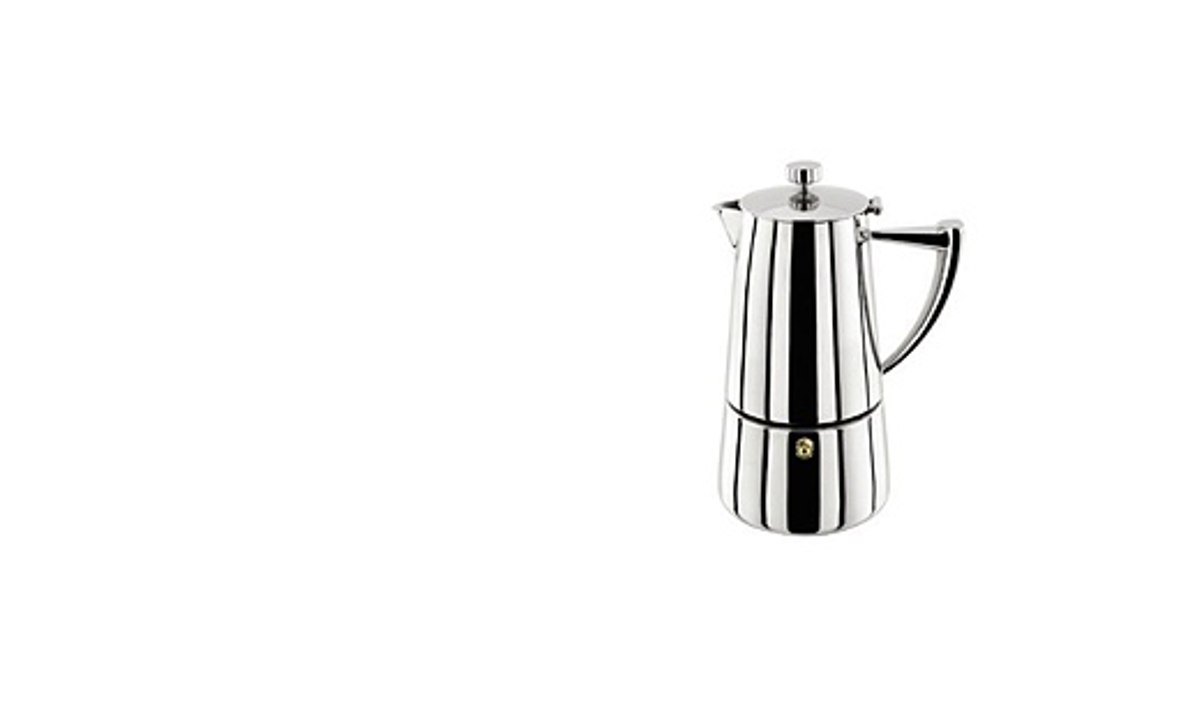 Stellar Art Deco Teaware 6 Cup Espresso Maker