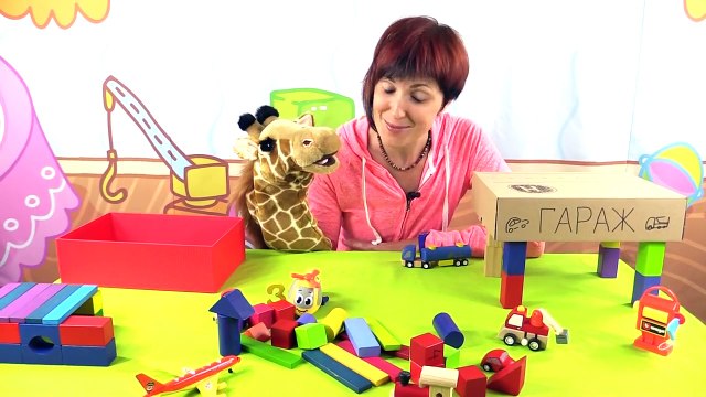 Видео для детей и 3D мультфильм Машины Загадки Самосвал