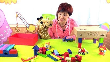Видео для детей и 3D мультфильм Машины Загадки Самосвал