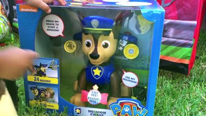 PAW PATROL TOYS Nickelodeon GIANT EGG SURPRISE OPENING Kids Video Power Wheels