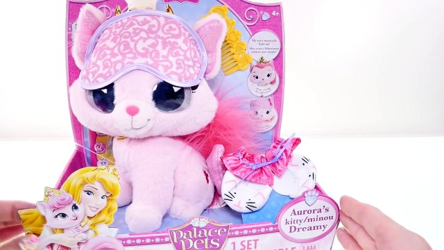 Disney Princess Palace Pets Bright Eyes Light-Up Talking Kitty Cat - Princesa Aurora Barbi