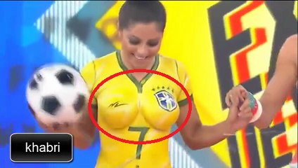 فٹ بال کھیلتے ہوے لڑکی کی شرمناک ویڈیو منظر عام