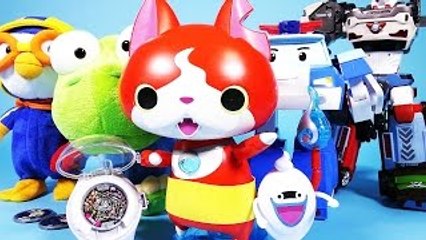 요괴워치 빅 지바냥 만들기 뽀로로 크롱 또봇 델타트론 로보카폴리