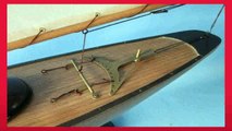 Best buy Handcrafted Nautical Decor  Handcrafted Nautical Decor Lakeview Sloop 40 Handcrafted Model Ship Fully Assembled Not a