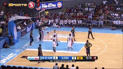 Alaska vs Rain or Shine- Q1   Philippine Cup 2015-2016