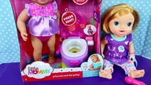 DisneyCarToys BABY ALIVE POTTY TRAINING Doll Poops & Pees on Toilet with Brushy Brushy Bab
