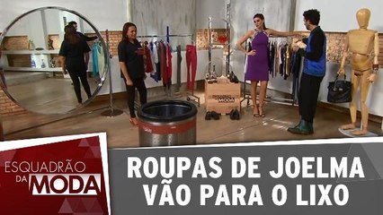 Roupas de Joelma vão para o lixo