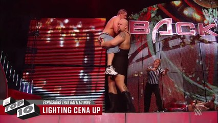 Explosions That Rattled WWE: WWE Top 10