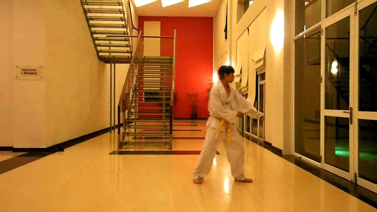 CLB Taekwondo ĐH Thăng Long thứ 5 27-10-2011 thi thăng cấp lần 7 năm 2011 SAM_0440