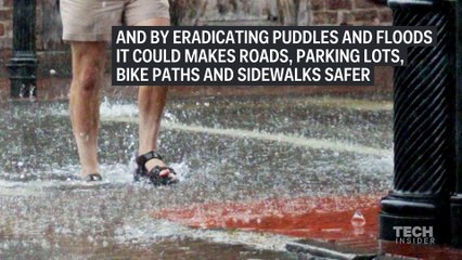 New Thirsty Concrete Absorbs Water - BuzzFeed+