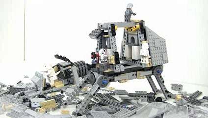AT AT WALKER Lego Star Wars Stop Motion Review Set 8129