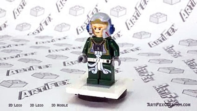 A-WING STARFIGHTER - Lego Star Wars 75003 Animated Building Review