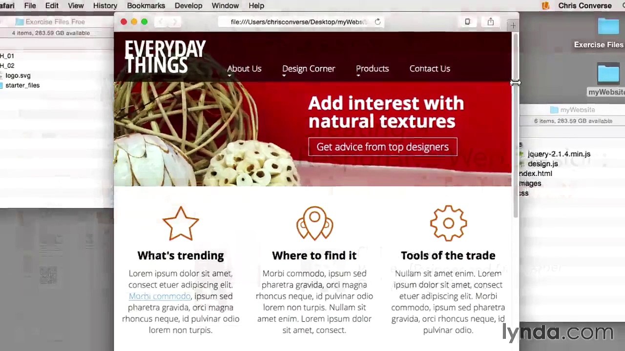Web design  Introduction to this course