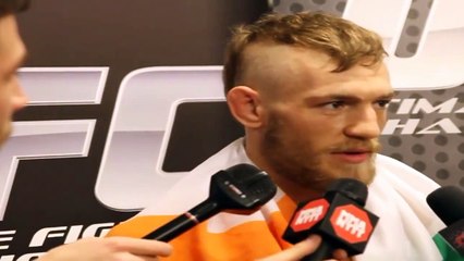 Conor McGregor's Post Fight Interview After his UFC194 Debut Win Vs Jose Aldo