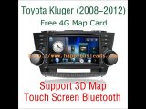 Toyota Kluger Car Audio System DVD GPS Navigation Bluetooth