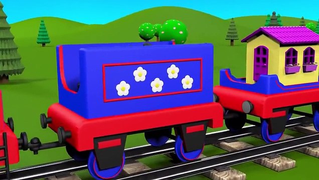 Learn to count to 10 with Choo-Choo Train. Cartoons for children kids toddlers