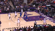 DeMarcus Cousins Dunks All Over Robin Lopez | Knicks vs Kings | Dec 10, 2015 | NBA 2015-16 Season