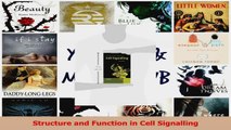 Structure and Function in Cell Signalling PDF