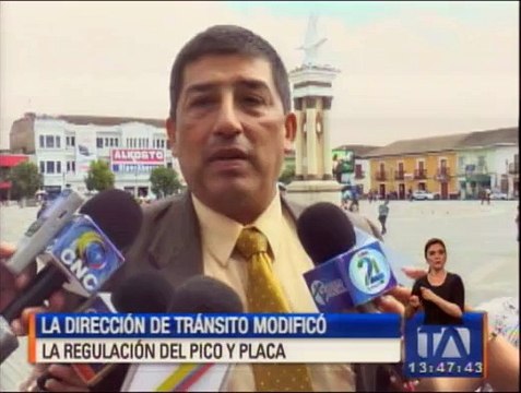 Pico y Placa en ciudad fronteriza de Colombia