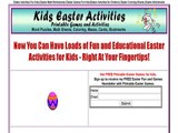 Kids Easter Activities - Printable Easter Activities And Games