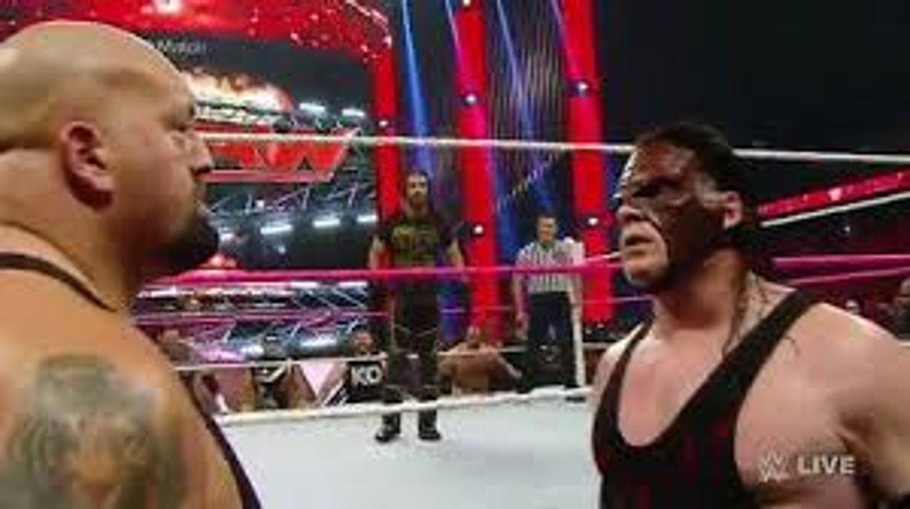 WWE RAW, Seth Rollins vs Kane, lumberjack match, Oct 12, 2015 - 7