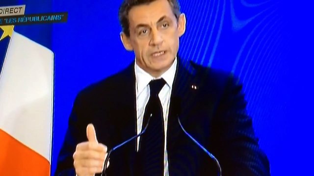 elections regionales - reaction de Nicolas Sarkozy Victoire fn