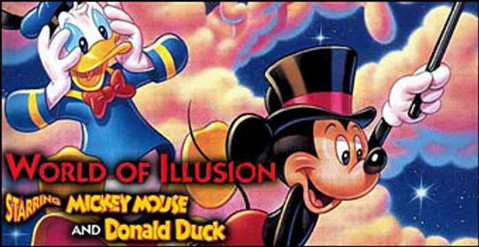 World of Illusion Starring Mickey Mouse and Donald Duck Long play (No Commentary)