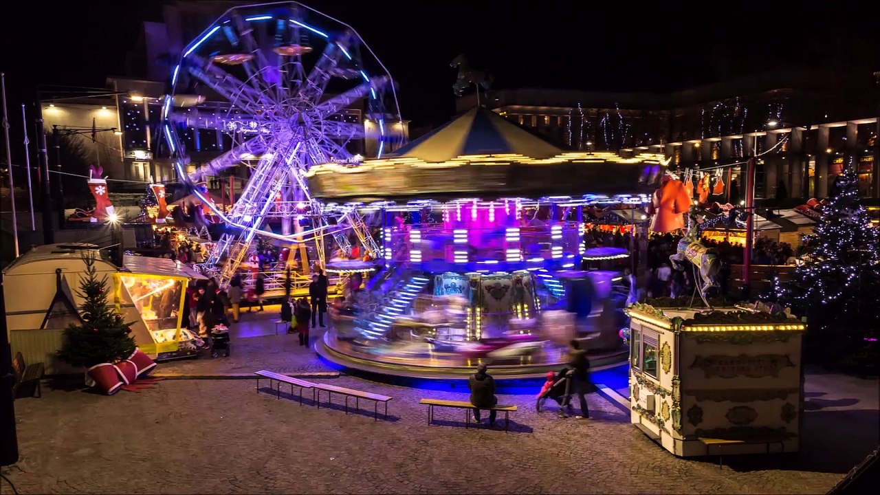 Time Lapse Brest Marché de Noël