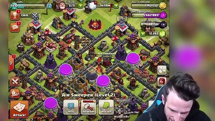 Clash of Clans TH 11 UPDATE  -- GEMMING TH 11 --  ALL NEW DEFENSES!