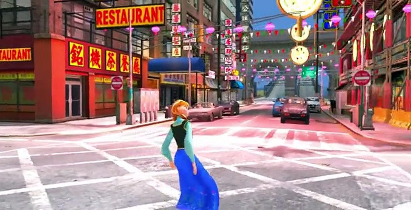 Spiderman Mcqueen Anna Princess with Lighting Cars Disney Frozen Mickey Mouse & Nursery Rhyme