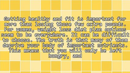 What You Should Know Before Starting A Diet Plan